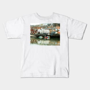 Fishing Village in the UK Kids T-Shirt